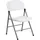 Flash Furniture HERCULES Series Plastic Folding Chairs, Gray Frame, 330 lb. Weight Capacity, DADYCD70WH