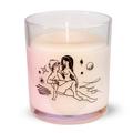 Leo Astrology Scented Soy Coconut Wax Candle Black Cake