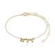 Women's Gold Sagittarius Constellation Anklet Kathryn New York