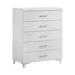 Ivy Bronx Daivian 5 Drawer 31.6" W Chest Wood in Brown/White | 48.5 H x 31.6 W x 16.4 D in | Wayfair E9F9F3FBA81A4515A73ED8790714E51E