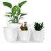 Hokku Designs Ajda 5-Piece Plastic Pot Planter Set Plastic | 6.4 H x 7.1 W x 7.1 D in | Wayfair A703D5017D73419E8BF9C95F77CB32B3