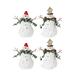 The Holiday Aisle® Fiama 4 Piece Figurine Set, Terracotta in Green/White | 6.5 H x 5 W x 3 D in | Wayfair 29EA560743C948AFA62CF91E0EF9A9DE