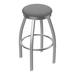 Holland Bar Stool 36 in. Misha Swivel Outdoor Bar Stool with Breeze Sidewalk Seat Stainless Steel