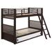 Coaster Furniture Oliver Java Twin over Twin Bunk Bed