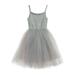 DxhmoneyHX Flower Girls Dress Sleeveless A Line Wedding Dresses Tulle Dress Princess Dress Toddler Party Summer Clothes