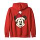 Disney Mickey Mouse Santa Face Kapuzenjacke