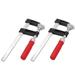 2 Pcs Heavy-duty F Shape Clamps Fast Clips Manual Fixture Mold F-type Tools Screw Ferrule Clamps Woodworking Aceessory f