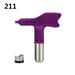 Clupup Spray Tip Airless Spray Tip Fine Finish Nozzle Wide Range of Sizes 209 -655 Paint Sprayer