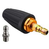 RANMEI Pressure Washer Tips Turbo Nozzle 3000 PSI Max Rotating Pressure Washer Nozzle