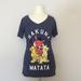 Disney Tops | Disney's The Lion King - Hakuna Matata Tshirt | Color: Gray/Yellow | Size: Sj