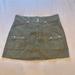 American Eagle Outfitters Skirts | American Eagle Mini Skirt In Army Green Denim. Has Never Been Worn! | Color: Green | Size: 12