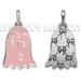 Gucci Jewelry | Gucci Sterling Silver Gg Ghost Troubleandrew Charm | Color: Pink/Silver | Size: Os