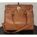 Michael Kors Bags | Michael Kors Color Luggage Leather Hamilton Tote Crossbody Bag - Ivy | Color: Tan | Size: Large