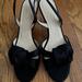 Kate Spade Shoes | Kate Spade Satin Heels | Color: Black | Size: 10