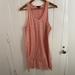 J. Crew Dresses | J.Crew Striped Tank Dress With Razorback. Red/Burnt Orange & White Neck Sz Large | Color: Red/White | Size: L