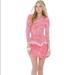 Lilly Pulitzer Dresses | Lilly Pulitzer Dress Watermelon Topanga Medium V22 | Color: Pink/White | Size: M