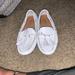 Coach Shoes | Coach Tassel Olympia Loafers | Color: White | Size: 7