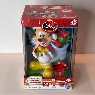 Disney Holiday | Disney Mickey Mouse Candy Dispenser | Color: Green/Red | Size: Os