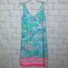 Lilly Pulitzer Dresses | Lilly Pulitzer Adrianna Dress Size Xxs What A Lovely Place | Color: Blue | Size: Xxs
