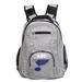 MOJO Gray St. Louis Blues Personalized Premium Laptop Backpack
