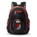 MOJO Black Portland Trail Blazers Personalized Premium Color Trim Backpack