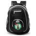 MOJO Black Boston Celtics Personalized Premium Color Trim Backpack