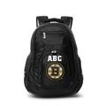 MOJO Black Boston Bruins Personalized Premium Laptop Backpack