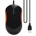 Souris optique filaire de jeu 1600DPI USB pour ordinateur fixe et portable accessoire de Gamer