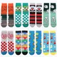 Chaussettes Super Mario Bros en coton pur pour hommes chaussettes de sport tendance dessin animé