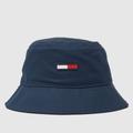 Tommy Jeans navy flag bucket hat