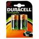 Duracell Rechargeable C Size 2 Pack Rechargeable battery Nickel-Metal