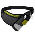 Gymchoice No Bounce Hiking Waist Pack Hydration fanny Bag for Any Hips for Men Women Running Belt with Water Bottle Holder with Large Pocket Fits Most Smartphones