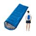 3 Season Warm & Cool Weather Lightweight Backpacking Sleeping Bag for Kids Teens Waterproof Camping Hiking Traveling Gear Blue