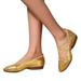 eczipvz Shoes for Women Women s Slip on Shoes Comfortable Flats Shoes Dress Shoes Tennis Shoes Work Nurse Casual Gold