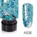 ASEIDFNSA Gel Nail Prep Nail Finger Diamond Super Glitter Gel Nail Polish 8 Colors Set Bright for Nail Art Design 5Ml