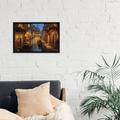 East Urban Home Golden Moment by Evgeny Lushpin - Print Canvas, Wood in Black/Brown/Orange | 18 H x 26 W x 1.5 D in | Wayfair