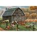 Rosalind Wheeler Feed & Seed Farm - Wrapped Canvas Print Metal | 24 H x 32 W x 1.25 D in | Wayfair 7BAB41F6AFB445998503A43F7FE4459D