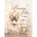 Trinx Praise Butterfly - Wrapped Canvas Print Metal | 32 H x 24 W x 1.25 D in | Wayfair 0B8AD1853D0049A88162391CD3B834CA