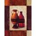 Wildon Home® Red Brown Pots - Wrapped Canvas Print Canvas in Brown/Red | 16 H x 12 W x 1.25 D in | Wayfair 5B1ED47BBE69427F9CFFC96274A37023