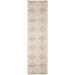 White 90 x 23 x 0.27 in Area Rug - Latitude Run® Geometric Machine Woven Indoor/Outdoor Area Rug in Beige | 90 H x 23 W x 0.27 D in | Wayfair