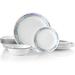 Wildon Home® 18-Piece Service For 6 Dinnerware Set, Triple Layer Glass & Chip Resistant, Lightweight Round Plates & Bowls Set | Wayfair