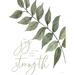 Trinx The Joy of the Lord Is My Strength by Cindy Jacobs - Wrapped Canvas Print 48.0 H x 36.0 W x 1.25 D in whiteCanvas | 36" W x 48" H | Wayfair