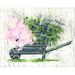 Rosalind Wheeler Flower Market Wheelbarrow by Julie Norkus - Wrapped Canvas Print Metal | 24 H x 32 W x 1.25 D in | Wayfair