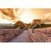 Loon Peak® The Great Wall of China by Zhudifeng - Wrapped Canvas Photograph Canvas | 8 H x 12 W x 1.25 D in | Wayfair