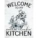 Rosalind Wheeler Welcome to My Mother Cluckin' Kitchen by Lettered & Lined - Wrapped Canvas Print Canvas | 16 H x 12 W x 1.25 D in | Wayfair