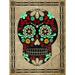 Trinx Candy Skull - Wrapped Canvas Print Canvas | 24 H x 18 W x 1.25 D in | Wayfair 813631EEDAB7498994EB15EBBE4BA813