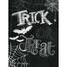 The Holiday Aisle® Trick or Treat 2 - Wrapped Canvas Print Canvas | 16 H x 12 W x 1.25 D in | Wayfair 5BBD664BDDB14E6492B873FA633B3D93