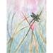 August Grove® Dragonfly - Wrapped Canvas Print Metal | 32 H x 24 W x 1.25 D in | Wayfair B5FDDC0415B14A76B483462A54F6A97E