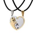 Kayannuo Valentines Day Gifts Back to School Clearance Magnetic Attracting Necklace Angel Friendship Couple Stitching Magnetic Love Necklace