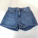 American Eagle Outfitters Shorts | American Eagle Women’s 0 Mom Short Shorts Jean Denim Medium Wash Blue #1387 | Color: Blue | Size: 0